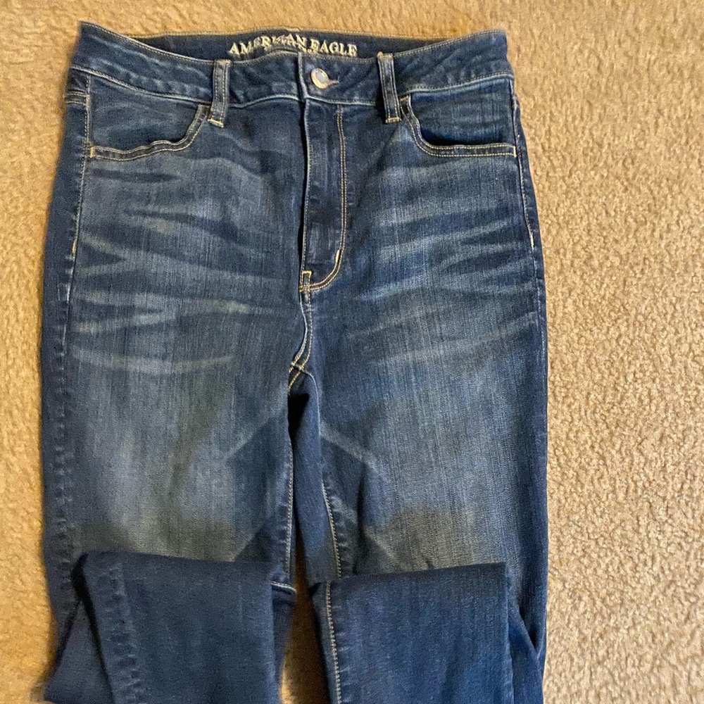 High rise jegging